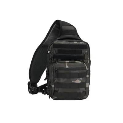 Image of Brandit US Cooper Everydaycarrysling Across body bag, Men&#039;s, Size: One Size, Darkcamo