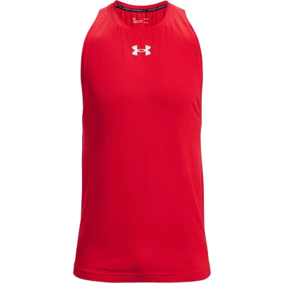 Image of Under Armour Baseline TANK Top, Men&#039;s, Size: XL, Red