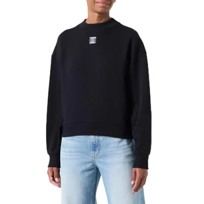 Image of HUGO Deflorine Sweatshirt, Women&#039;s, Size: Large, Black