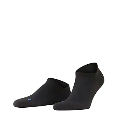 Image of Falke COOL KICK Unisex Anatomical Plush SOLE Trainer socks, Size: 11/12.5, Black