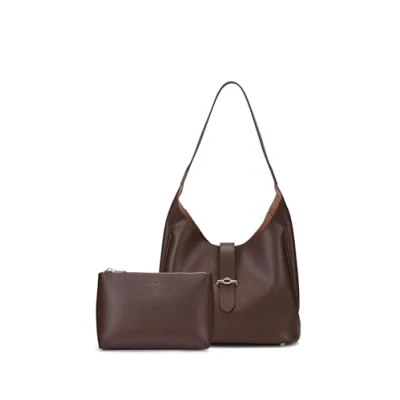 Image of Carlheim Women&#039;s Totebag Statement Genuine Leather Totebag, Brown, One Size, Minimal