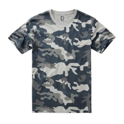 Image of Brandit Print Tshirt, Men&#039;s, Size: 4XL, Grey camo