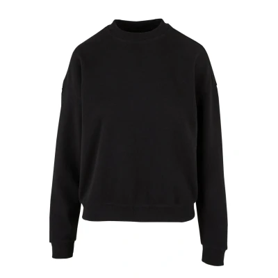 Image of Urban Classics Women&#039;s Sweatshirt, Oversized Light Terry Crew Neck, Basic Pullover for Women, Fit, black, 5XL