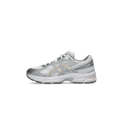 Image of Asics Sportstyle GEL1130 GS Trainers White Arctic SKY for kids, Size: 4, pearl pink High quality imitation leather