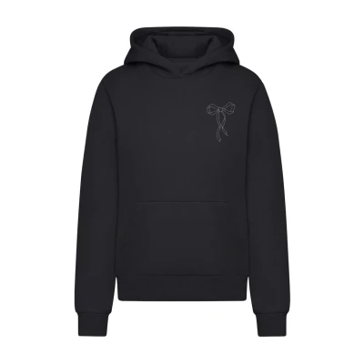 Image of Mister Tee Oneliner Hoodie, Women&#039;s, Size: Large, Black
