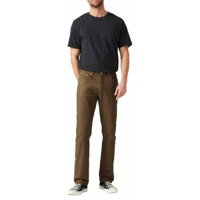 Image of Levi&#039;s 514 Straight leg jeans, Men&#039;s, Size: 40x32, Olive night twll