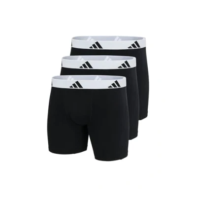 Image of adidas Sportswear 3 PACK Trunks, Men&#039;s, Size: Large, Black