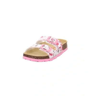 Image of Superfit Slippers for kids, Size: 8K, Weiß/pink High quality imitation leather