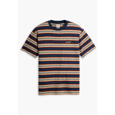 Image of Levi&#039;s TAB Vintage TEE Print Tshirt, Men&#039;s, Size: XS, Otis geo stripe naval academy