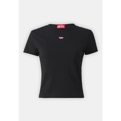 Image of Diesel Tuncutielongd Basic Tshirt, Women&#039;s, Size: Medium, 9xx