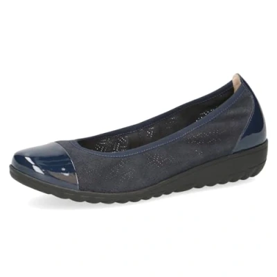 Image of CAPRICE Women&#039;s 9 22103 42 Ballet Flats, Ocean Comb, 3.5 UK
