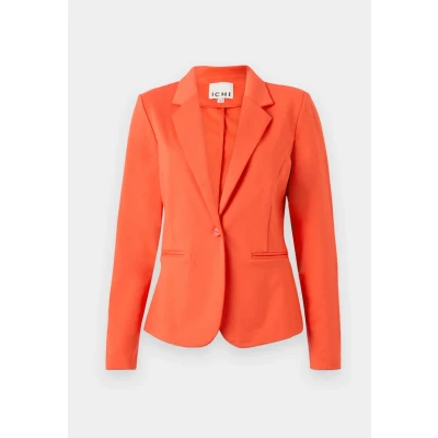 Image of ICHI Blazer, Women&#039;s, Size: XXL, Poppy red