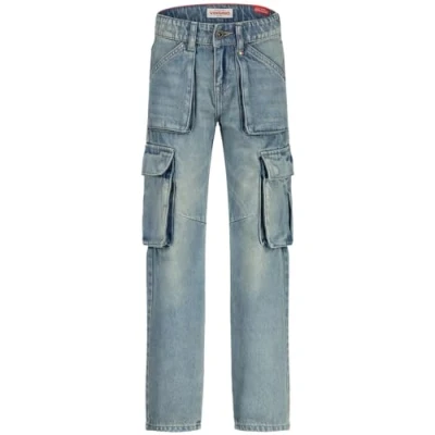 Image of Vingino Peppe Relaxed fit jeans for kids, Size: 16y, Old vintage
