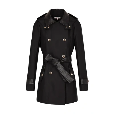 Image of Morgan Trenchcoat, Women&#039;s, Size: 8, Noir