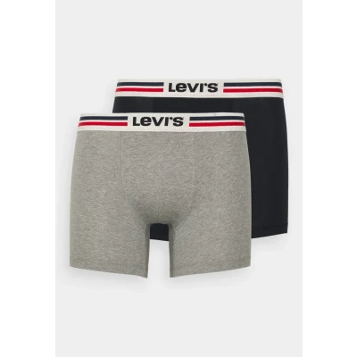 Image of Levi&#039;s MEN Placed LOGO 2PACK Pants, Men&#039;s, Size: Small, Middle grey melange