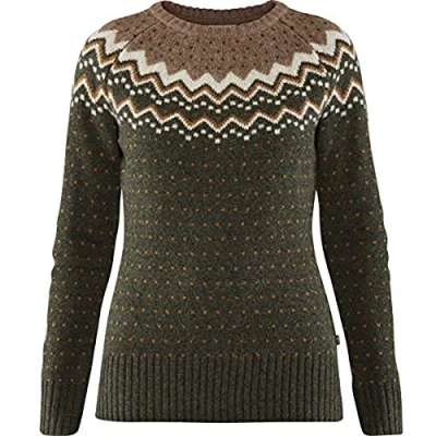 Image of FJÄLLRÄVEN Ladies Övik Knit Sweater, Sand, one Size fits All