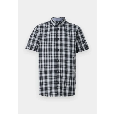 Image of TOM Tailor Checked Shirt Shirt, Men&#039;s, Size: Small, Navy/powder blue