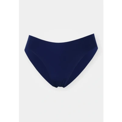 Image of Sloggi FEEL HIGH LEG Briefs, Women&#039;s, Size: Small, Navy blue