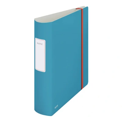 Image of Leitz 180 Active Lever Arch File, 500 Sheet Capacity, 82 mm Spine, Cosy Range, A4, Calm Blue,10380061