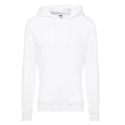 Image of Urban Classics Organic Basic Hoody Hoodie, Men&#039;s, Size: 3XL, White