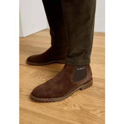 Image of bugatti Classic ankle boots, Men&#039;s, Size: 9.5, Dark brown Suede