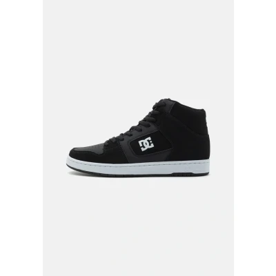 Image of DC Shoes Manteca 4 HI Skate shoes, Size: 7, Black/white Leather and textile