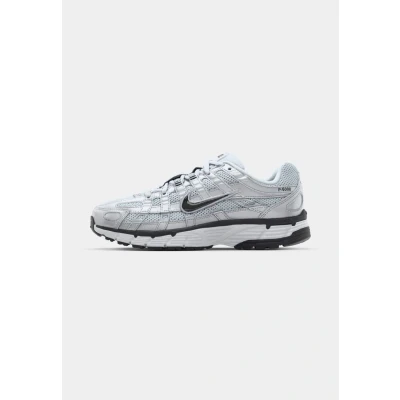 Image of NIKE Women&#039;s P 6000 Sneaker, White Black Metallic Silver, 11 UK