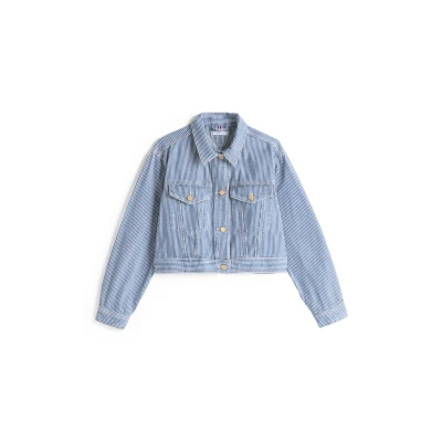 Image of Tommy Hilfiger Straight Jacket Denim jacket, Women&#039;s, Size: 4, Jaz