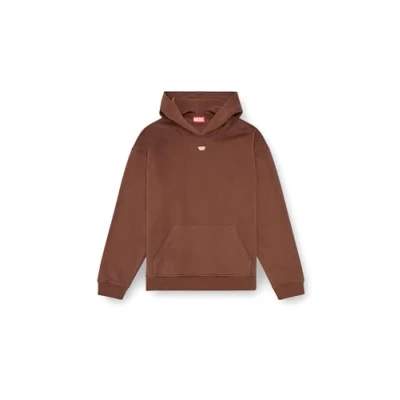 Image of Diesel BOXT HOOD Hoodie, Men&#039;s, Size: Large, Brown