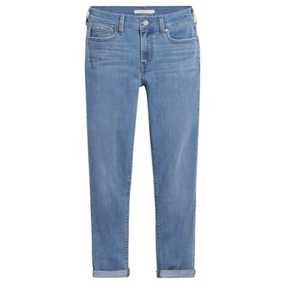 Image of Levi&#039;s Women&#039;s Mid Rise Boyfriend Jeans, Lapis Topic, 33W / 30L