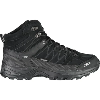 Image of CMP Rigel MID Trekking Shoes WP Hiking shoes, Men&#039;s, Size: 9.5, Nero Leather and textile