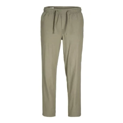 Image of Jack &amp; Jones Jpstace Breeze Trousers, Men&#039;s, Size: Small, Deep lichen green