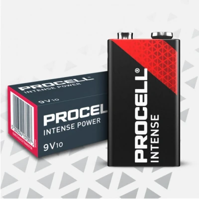 Image of Duracell Procell Intense 9V Battery (Pack of 10)