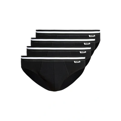 Image of DIM Ecodim Brief 4 PACK Briefs, Men&#039;s, Size: XL, Black