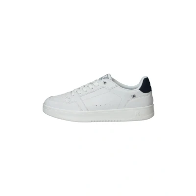 Image of Rieker Men&#039;s Low Trainers White Smooth Leather, White, 40 EU Weit