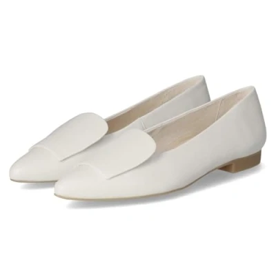 Image of Paul Green Ballet pumps Softnappa pearl ivory, Women&#039;s, Size: 6.5, ivory Calfskin