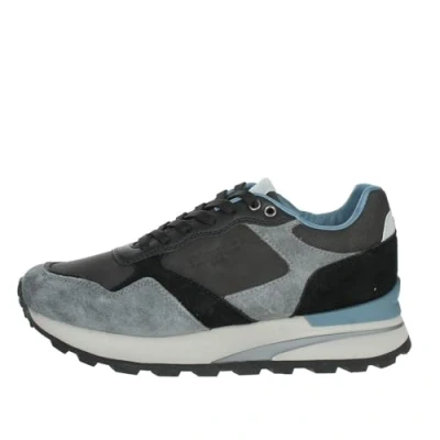 Image of Blauer Mars 03 Men&#039;s Trainers Lace Up Dark Grey Black, And 44 EU