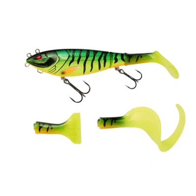 Image of Berkley Zilla Tailswinger Swimbait Firetiger 18cm (89g)
