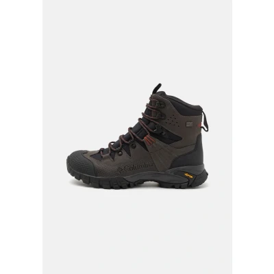 Image of Columbia GEOTERRA OUTDRY LTR Hiking shoes, Men&#039;s, Size: 14, Black/spice Leather and textile