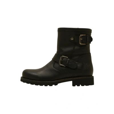 Image of Panama Jack Felia Igloo TRAV Winter boots, Women&#039;s, Size: 3, Black Sheepskin