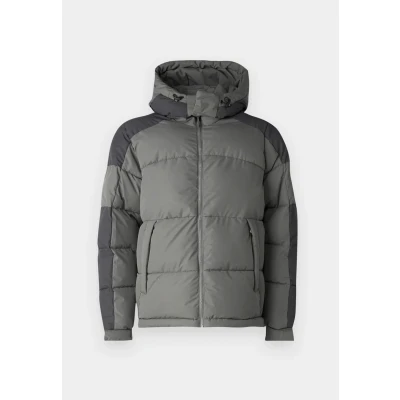 Image of Jack &amp; Jones Jcoaero Puffer Winter jacket, Men&#039;s, Size: XXL, Gargoyle