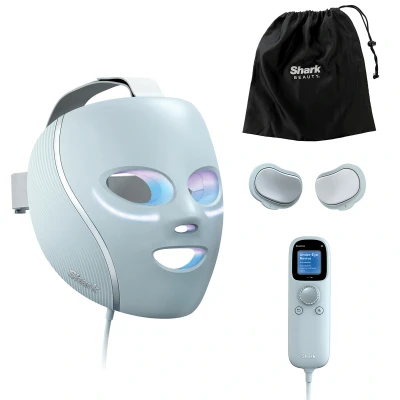 Image of Shark Beauty CryoGlow Under Eye Cooling and LED Anti Ageing Blemish Repair Mask