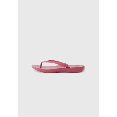 Image of Fitflop Women&#039;s Iqushion Ergonomic Flip Flops, Ruby, 8 UK