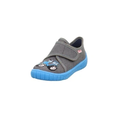 Image of Superfit Boys Bill Slippers, Grey, light blue 2060, 34 EU