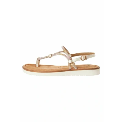 Image of Tamaris Tbar sandals, Women&#039;s, Size: 37, Peach comb shoes