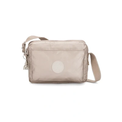 Image of Kipling Abanu M Across body bag, Women&#039;s, Size: One Size, Metallic glow