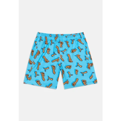 Image of Puma CLUB House Swimming shorts for kids, Size: 128, Blue/orange