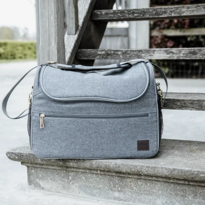 Image of Kentucky Horsewear Grooming Bag Grey Horse Riding Equestrian