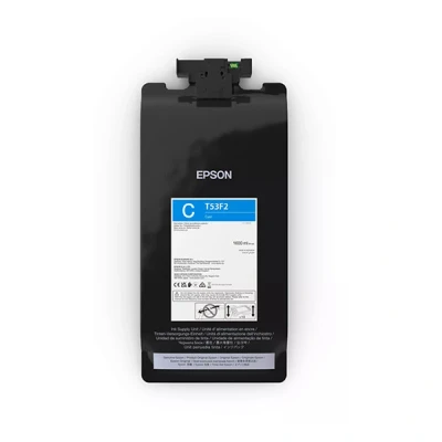 Image of Epson T53F2 cyan ink cartridge (original Epson)