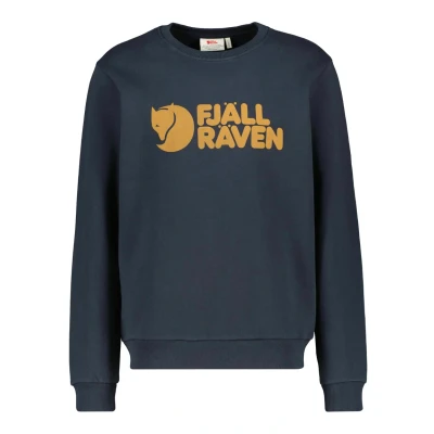 Image of Fjällräven FJÄLLRÄVEN LOGO Sweater M Sweatshirt, Men&#039;s, Size: Small, Marine
